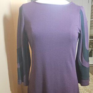 DRESS BY MUSE, PURPLE KNIT